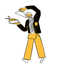  Served in the best restaurants 